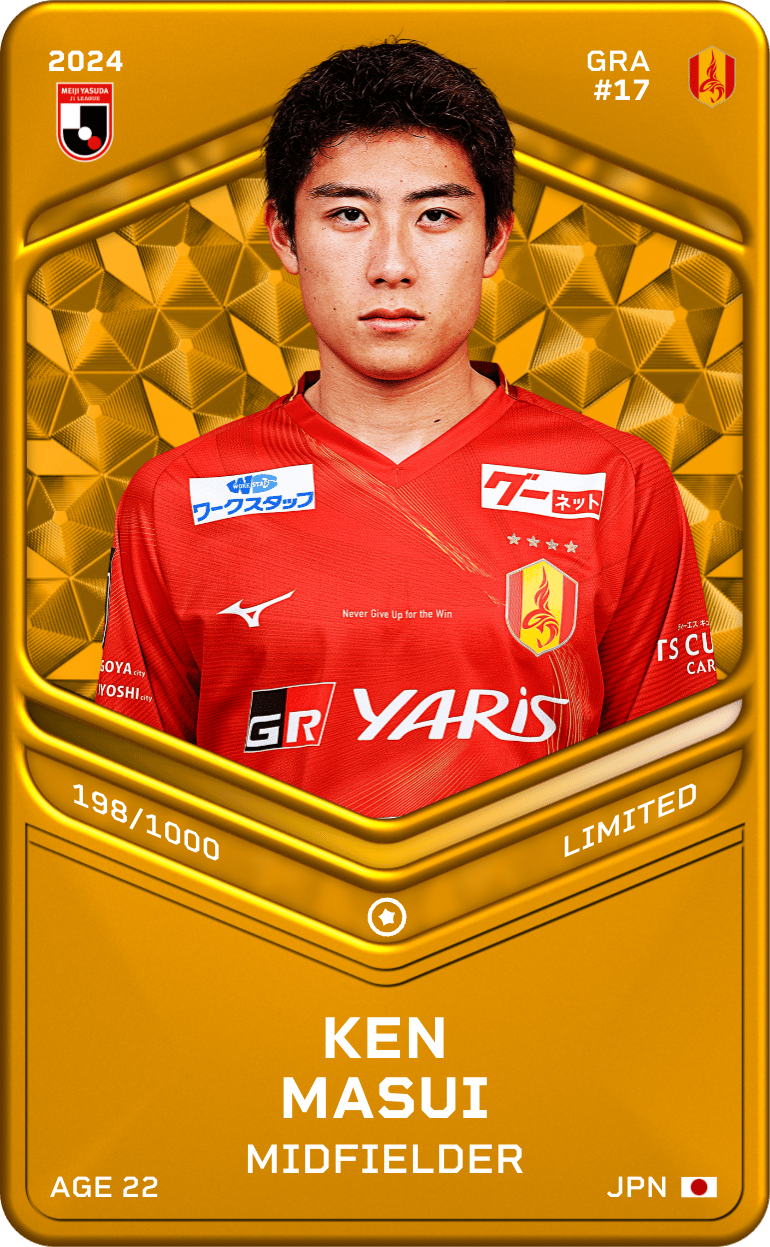 Ken Masui 2024-25 • Limited 198/1000