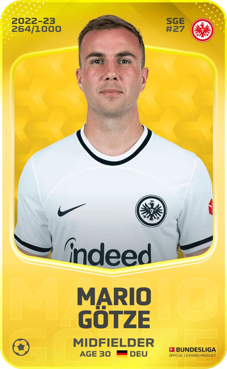 Mario Götze 2022-23 • Limited 264/1000
