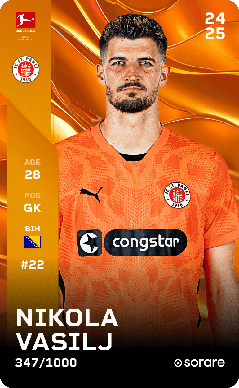 Nikola Vasilj 2024-25 • Limited 347/1000