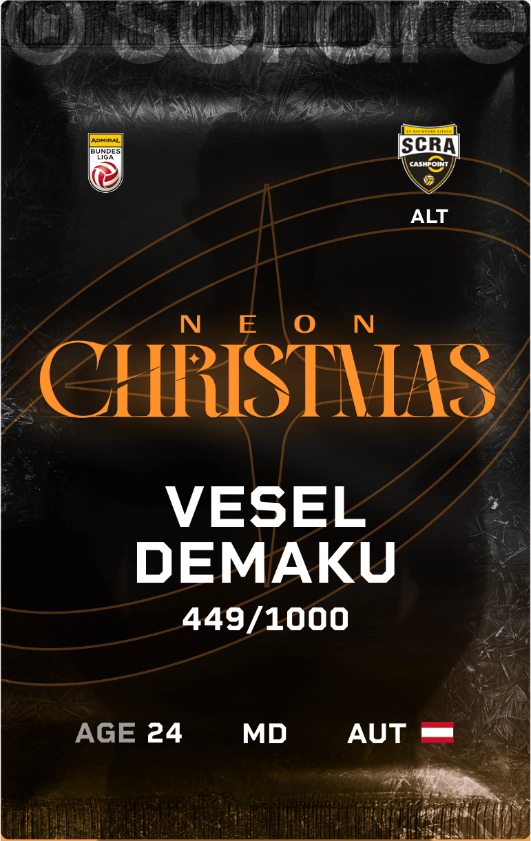 Vesel Demaku 2024-25 • Limited 449/1000