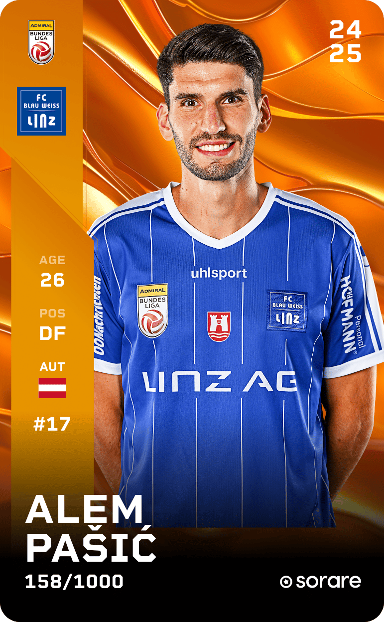 Alem Pašić 2024-25 • Limited 158/1000