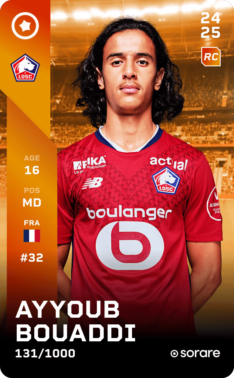 Ayyoub Bouaddi 2024-25 • Limited 131/1000
