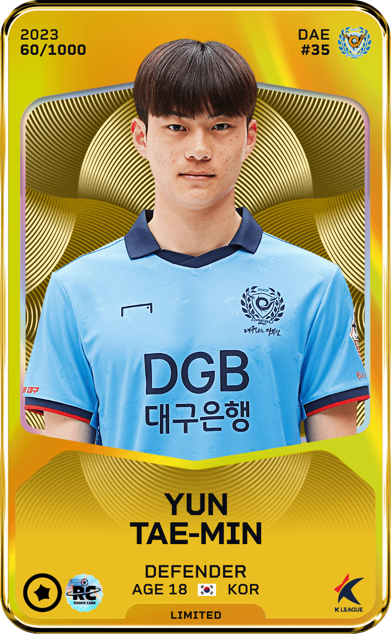 Yun Tae-Min 2023-24 • Limited 60/1000