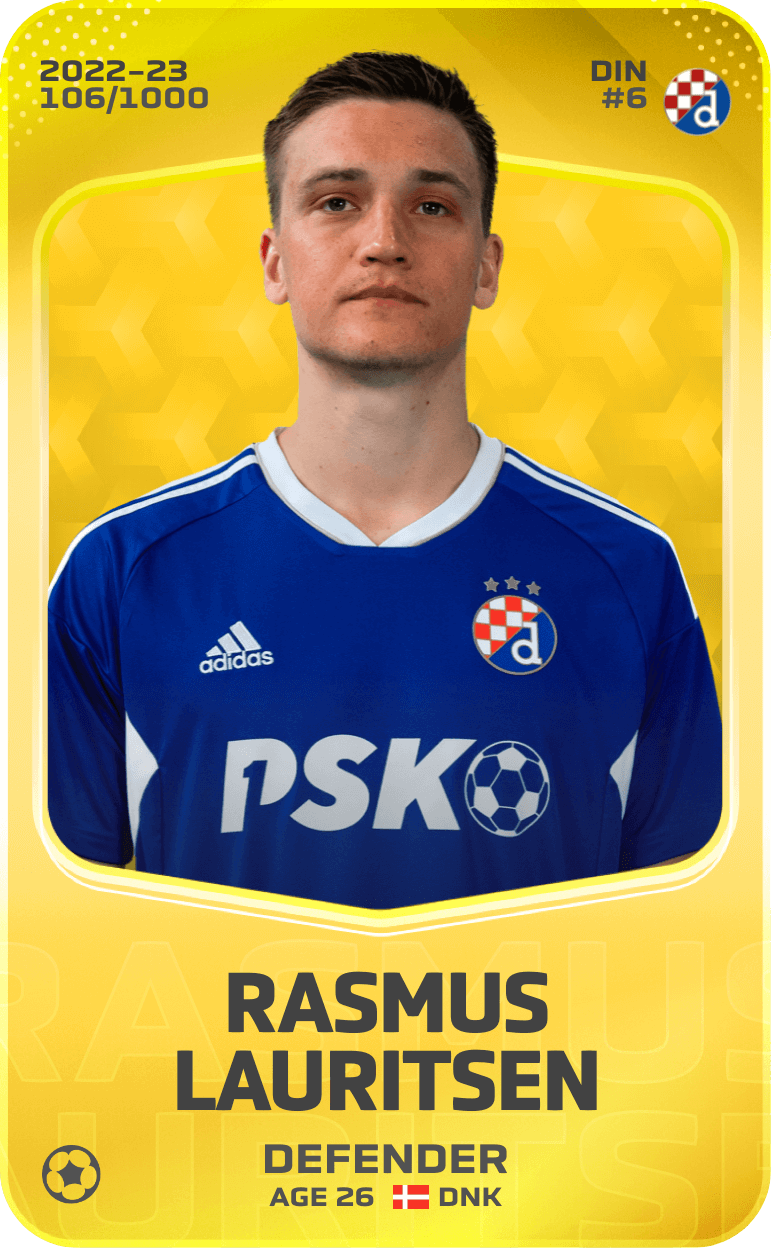 Rasmus Lauritsen 2022-23 • Limited 106/1000
