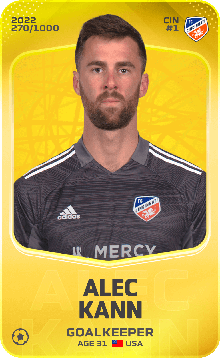 Alec Kann 2022-23 • Limited 270/1000