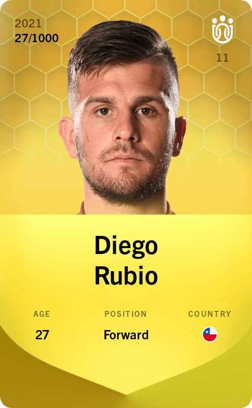 Diego Rubio 2021-22 • Limited 27/1000