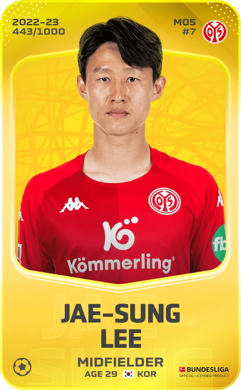 Jae-Sung Lee  2022-23 • Limited 443/1000