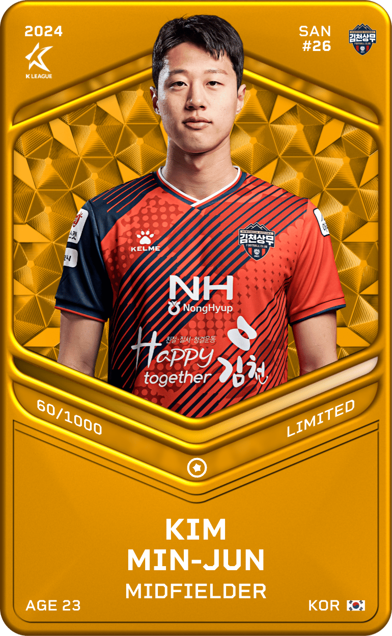 Kim Min-Jun 2024-25 • Limited 60/1000