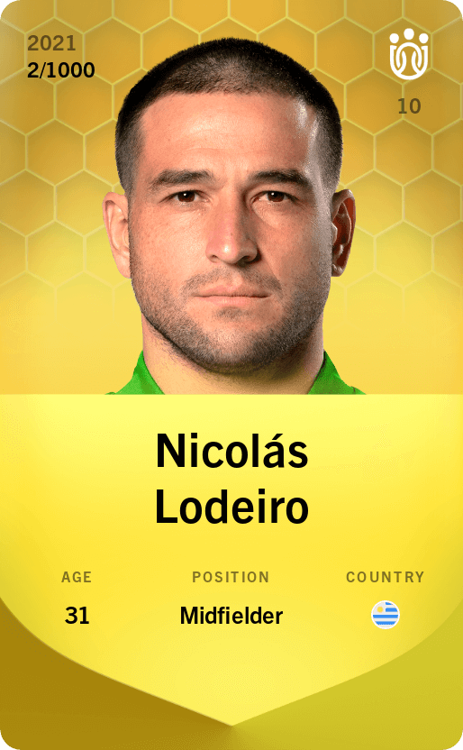 Nicolás Lodeiro 2021-22 • Limited 2/1000