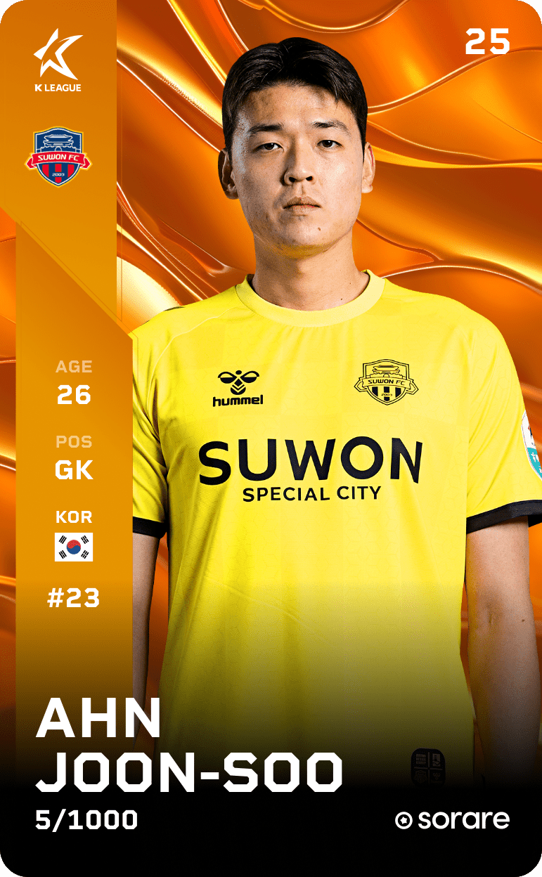 Ahn Joon Soo 2025-26 • Limited 5/1000