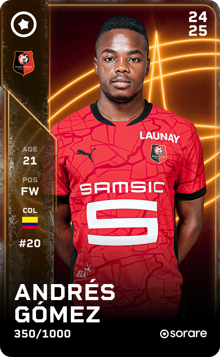 Andrés Gómez  2024-25 • Limited 350/1000