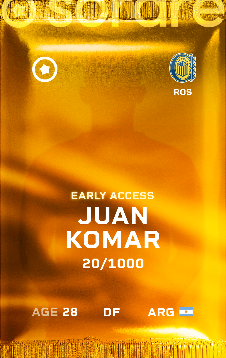 Juan Komar 2025-26 • Limited 20/1000