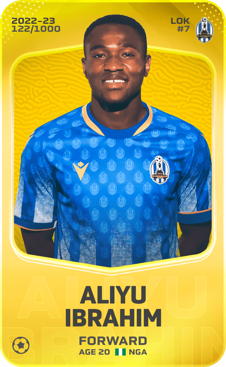 Aliyu Ibrahim 2022-23 • Limited 122/1000