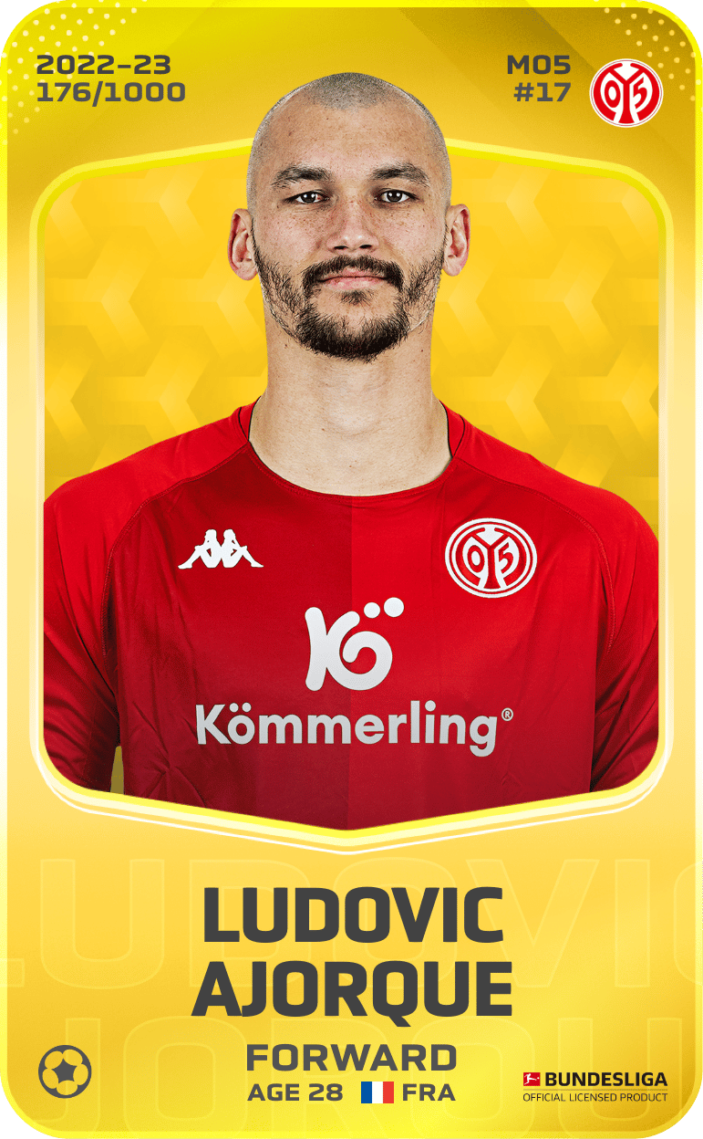 Ludovic Ajorque 2022-23 • Limited 176/1000