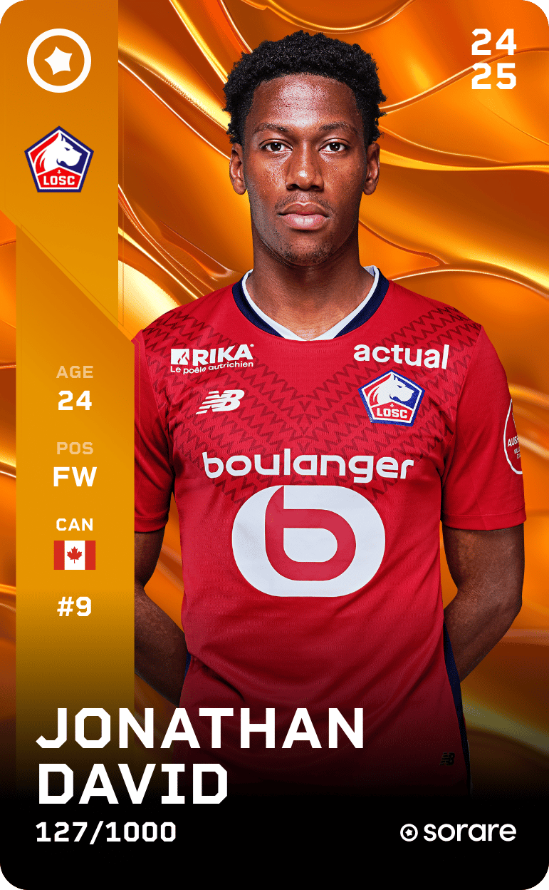 Jonathan David 2024-25 • Limited 127/1000