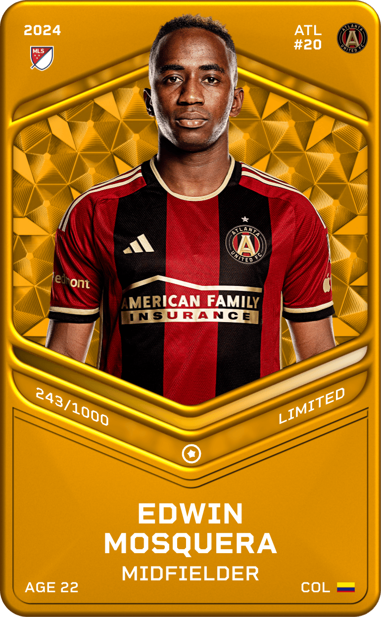 Edwin Mosquera 2024-25 • Limited 243/1000