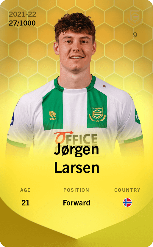 Jørgen Larsen 2021-22 • Limited 27/1000