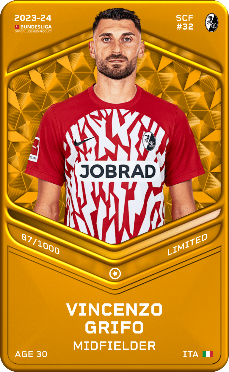Vincenzo Grifo 2023-24 • Limited 87/1000