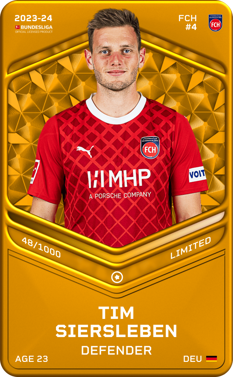Tim Siersleben 2023-24 • Limited 48/1000