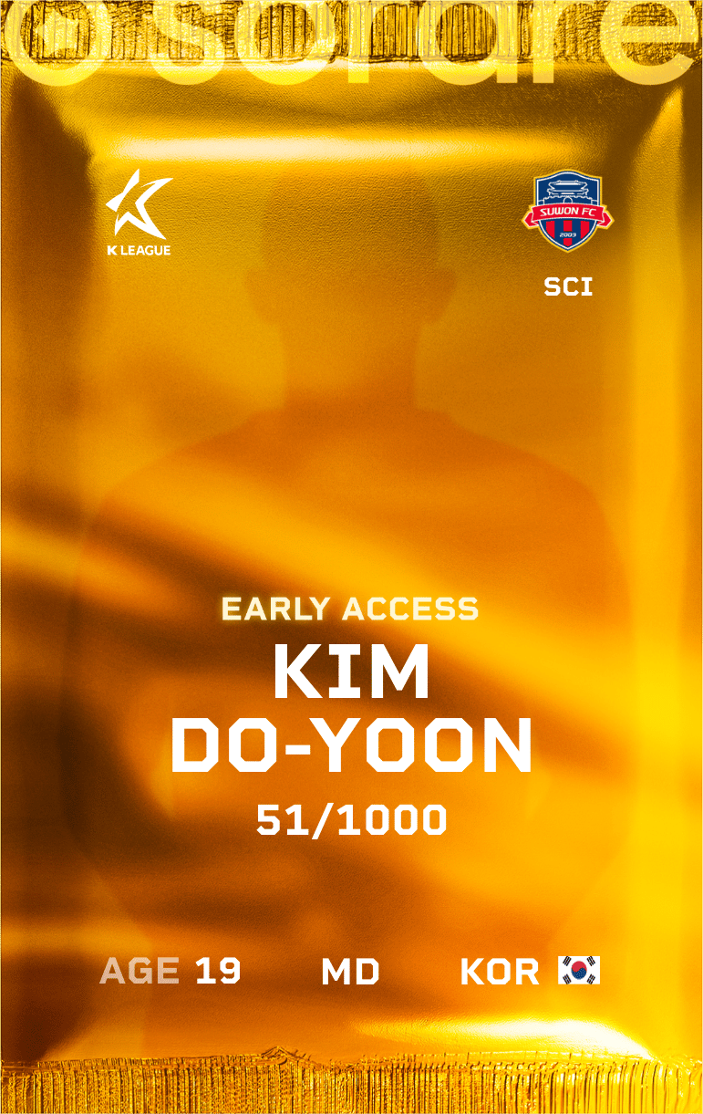 Kim Do-Yoon 2025-26 • Limited 51/1000