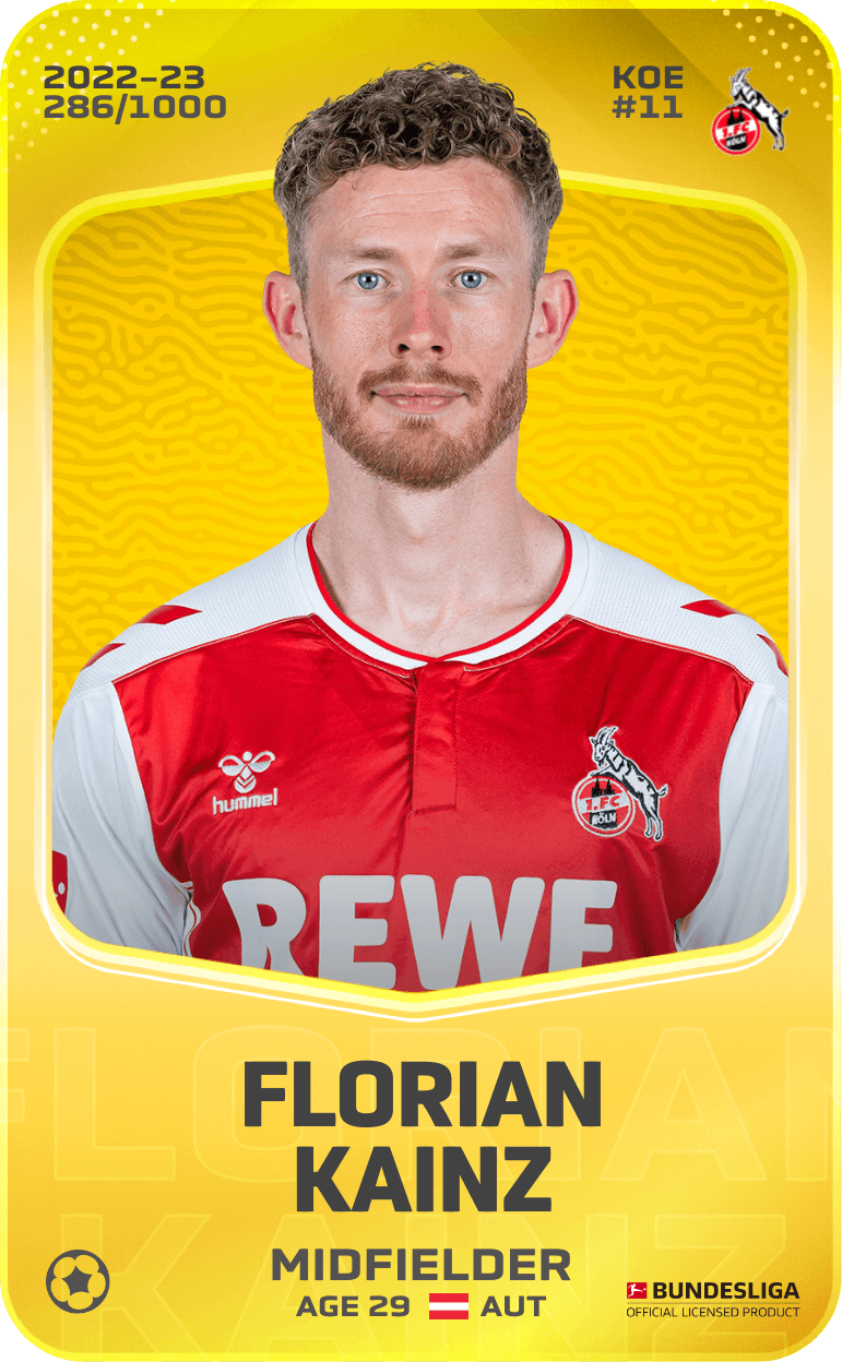 Florian Kainz 2022-23 • Limited 286/1000