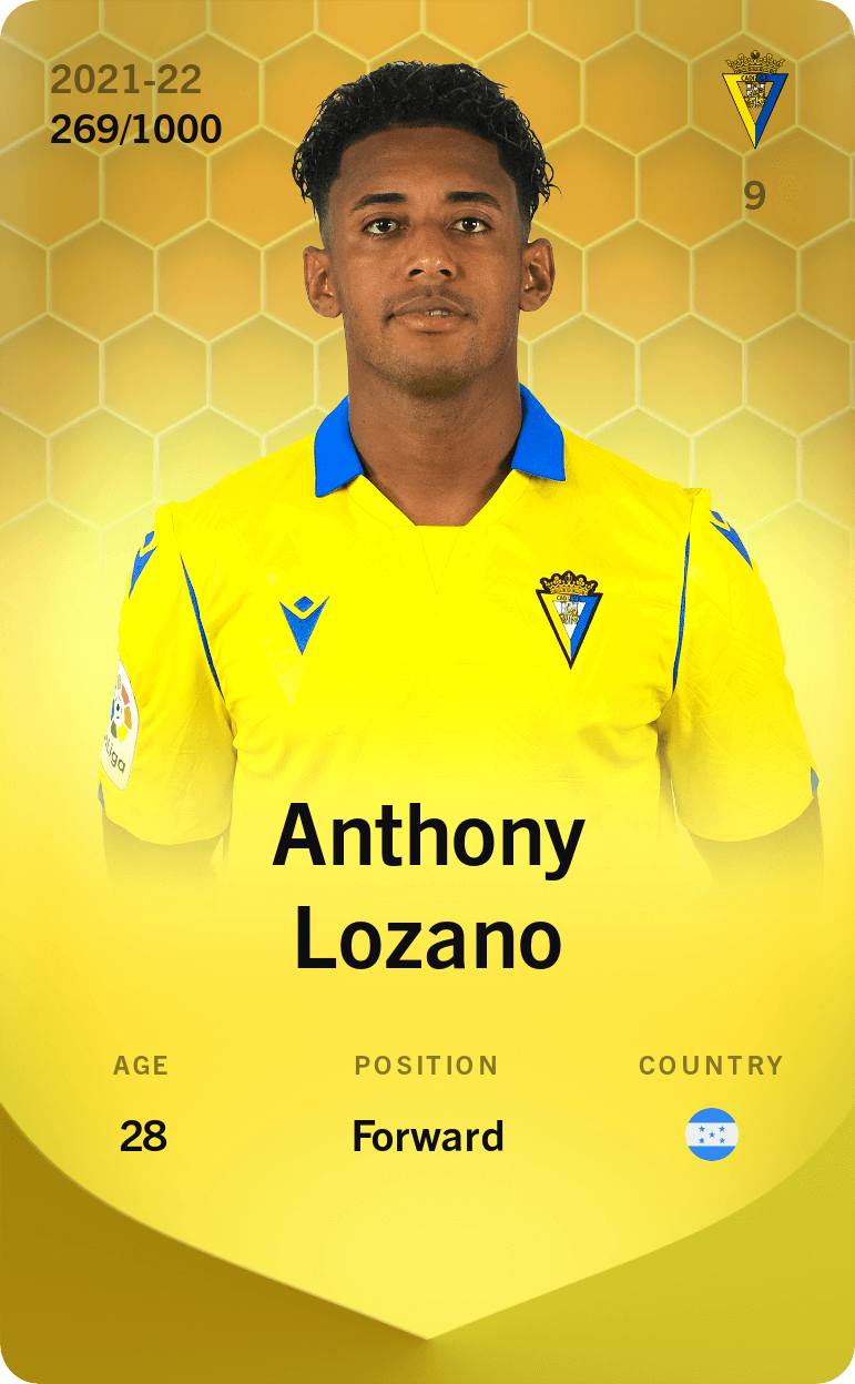Anthony Lozano 2021-22 • Limited 269/1000