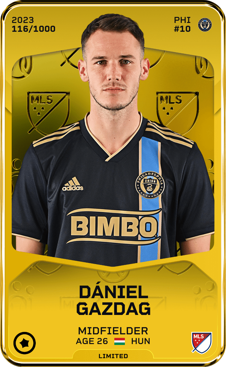 Dániel Gazdag 2023-24 • Limited 116/1000