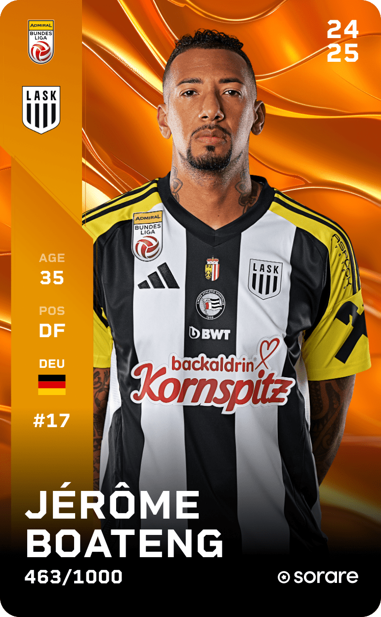 Jérôme Boateng 2024-25 • Limited 463/1000