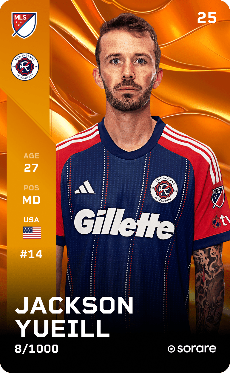 Jackson Yueill 2025-26 • Limited 8/1000