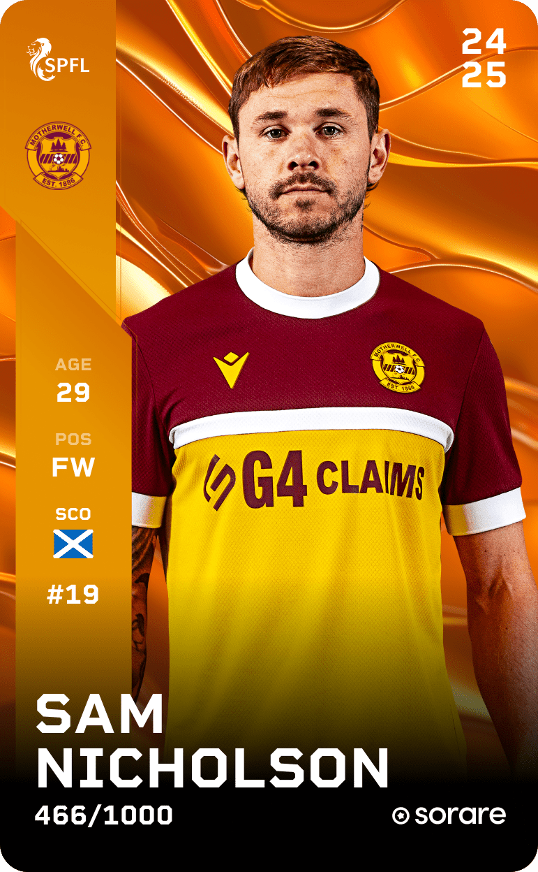 Sam Nicholson 2024-25 • Limited 466/1000