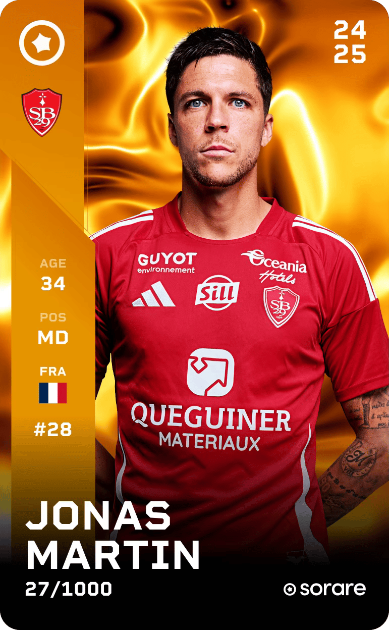 Jonas Martin 2024-25 • Limited 27/1000