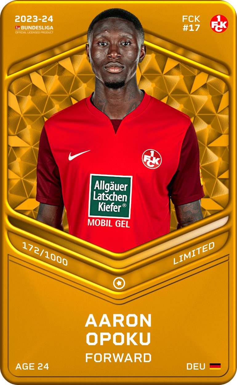Aaron Opoku 2023-24 • Limited 172/1000
