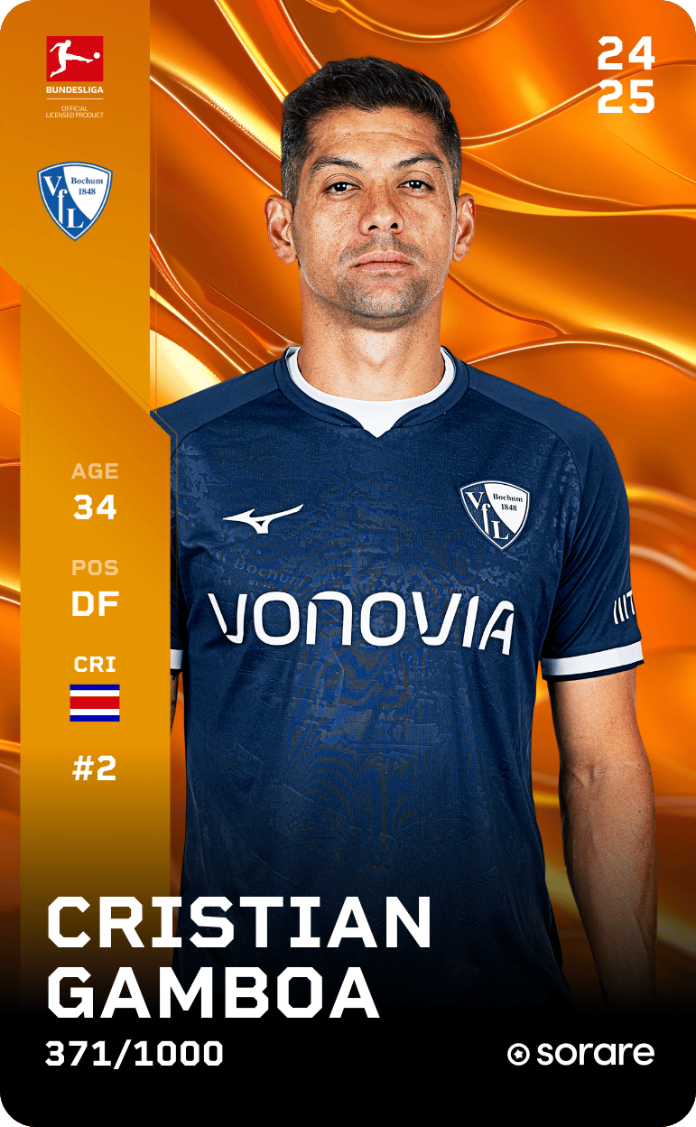 Cristian Gamboa 2024-25 • Limited 371/1000
