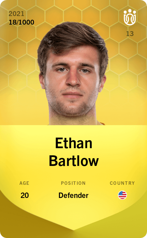 Ethan Bartlow 2021-22 • Limited 18/1000