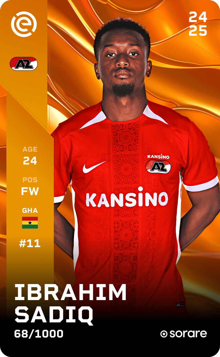 Ibrahim Sadiq 2024-25 • Limited 68/1000