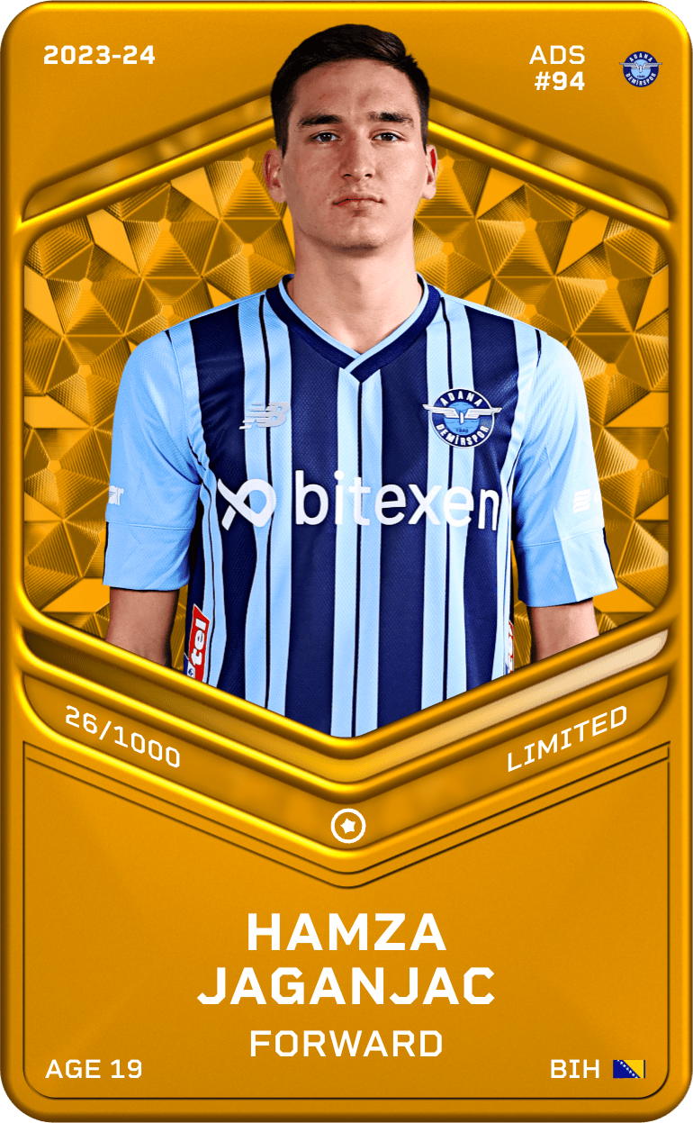 Hamza Jaganjac 2023-24 • Limited 26/1000