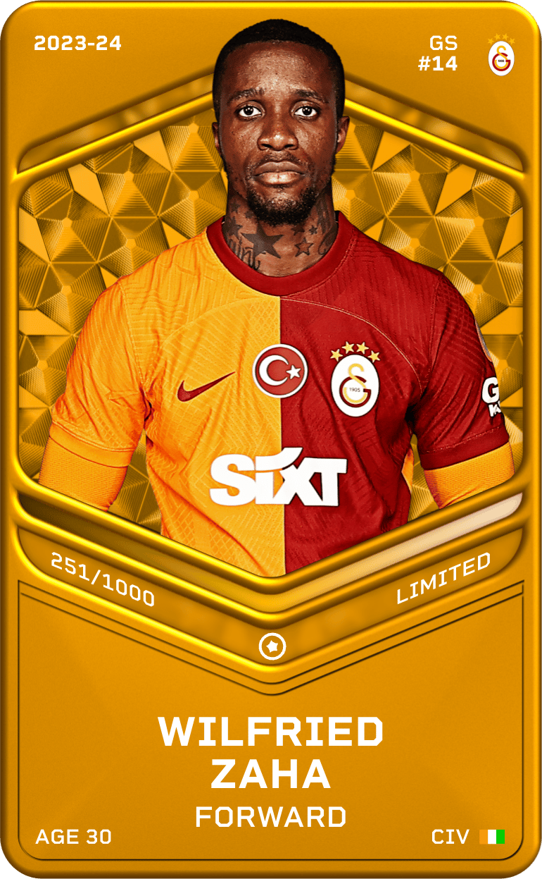 Wilfried Zaha 2023-24 • Limited 251/1000