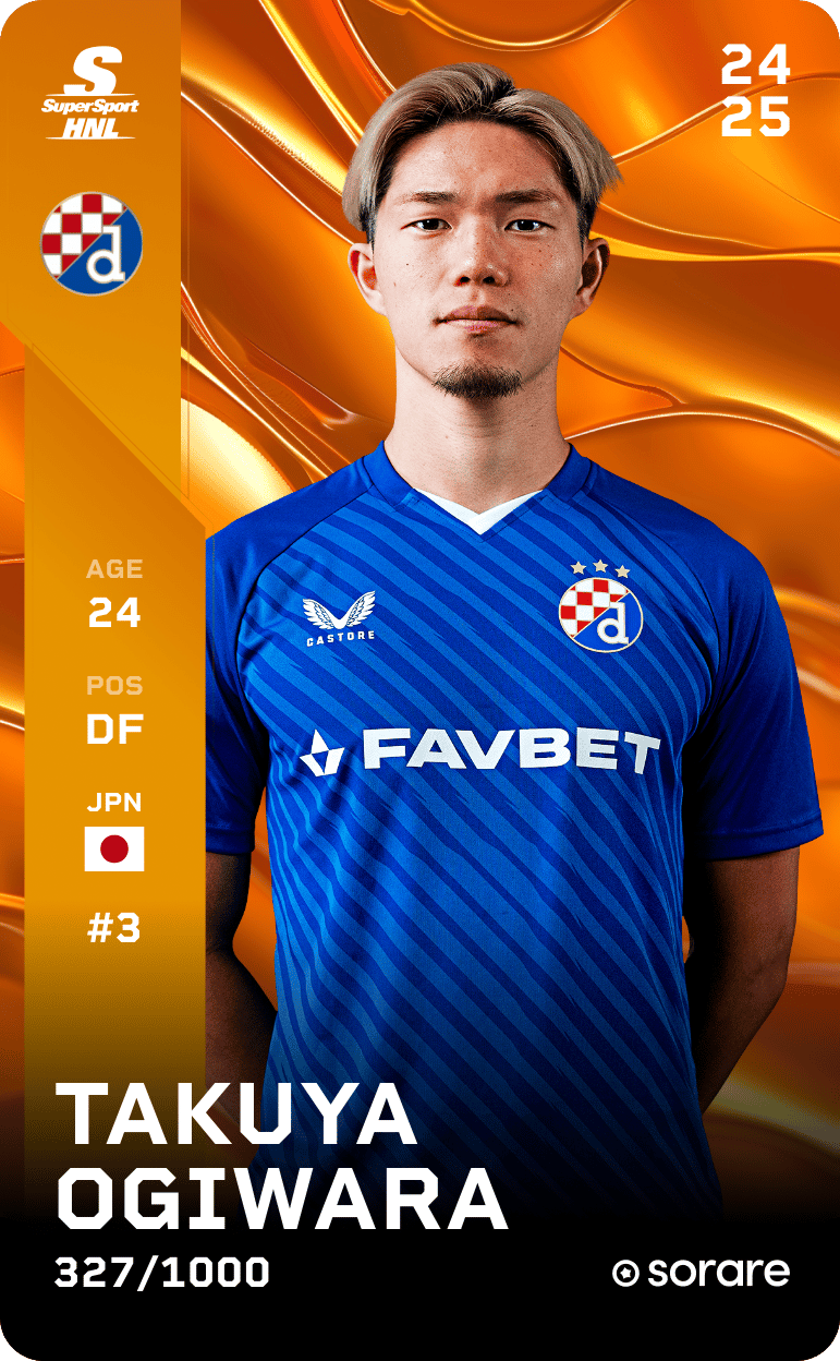 Takuya Ogiwara 2024-25 • Limited 327/1000