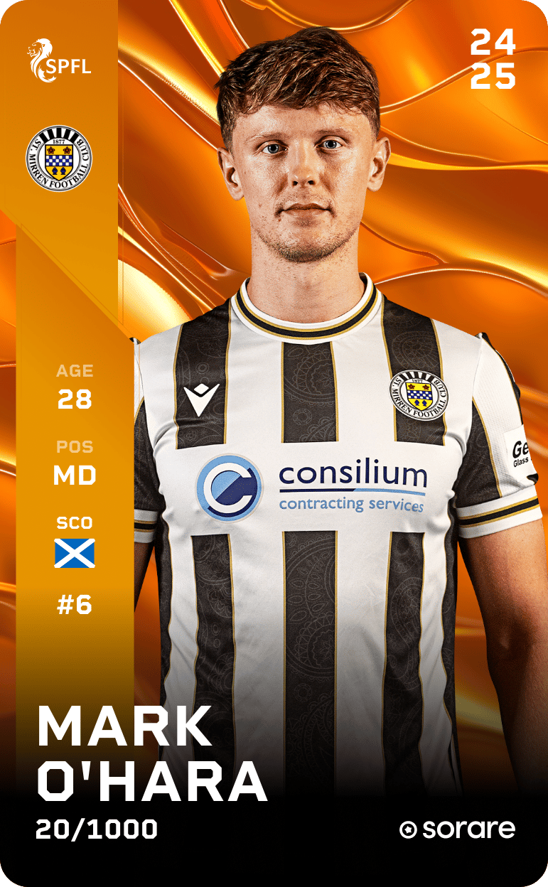 Mark O'Hara 2024-25 • Limited 20/1000