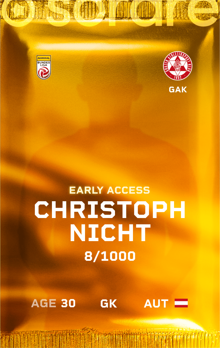 Christoph Nicht 2024-25 • Limited 8/1000