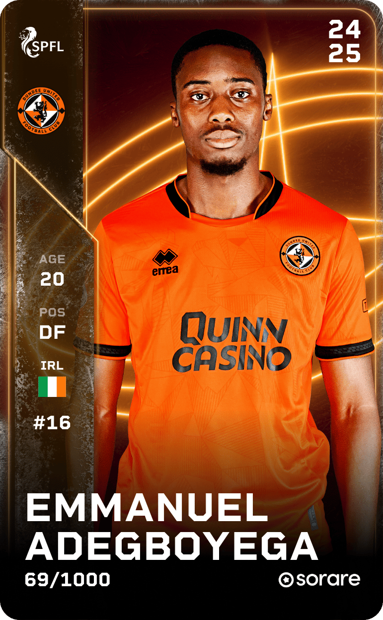 Emmanuel Adegboyega 2024-25 • Limited 69/1000