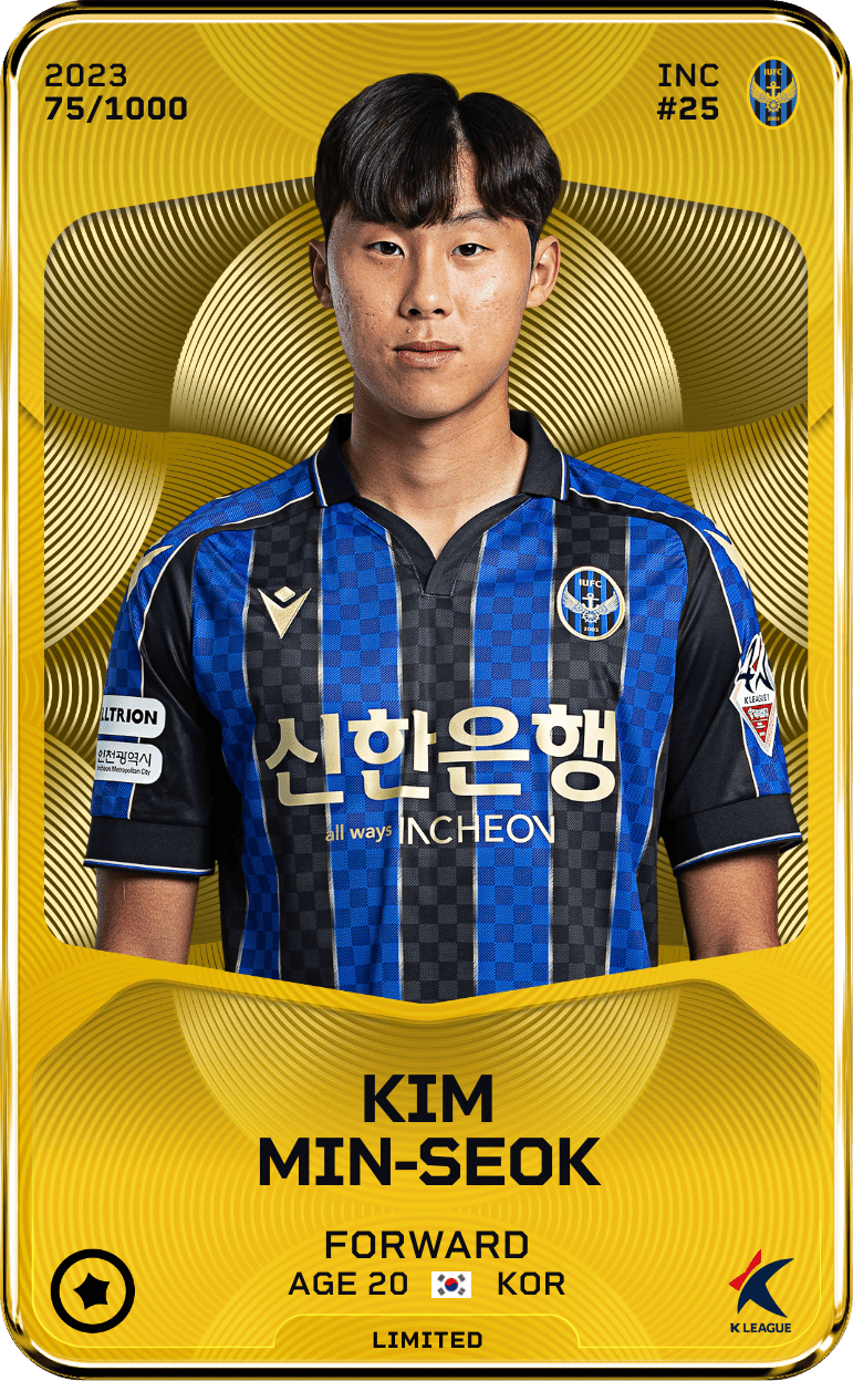 Kim Min-Seok 2023-24 • Limited 75/1000