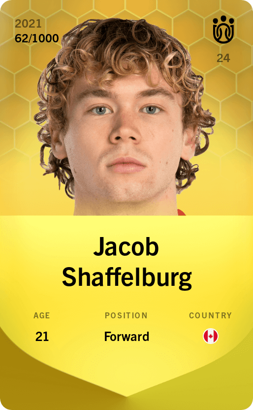 Jacob Shaffelburg 2021-22 • Limited 62/1000