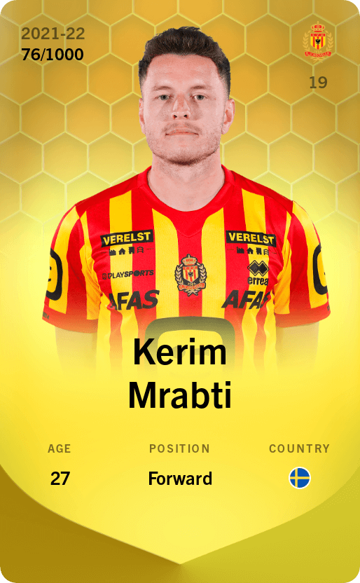 Kerim Mrabti 2021-22 • Limited 76/1000