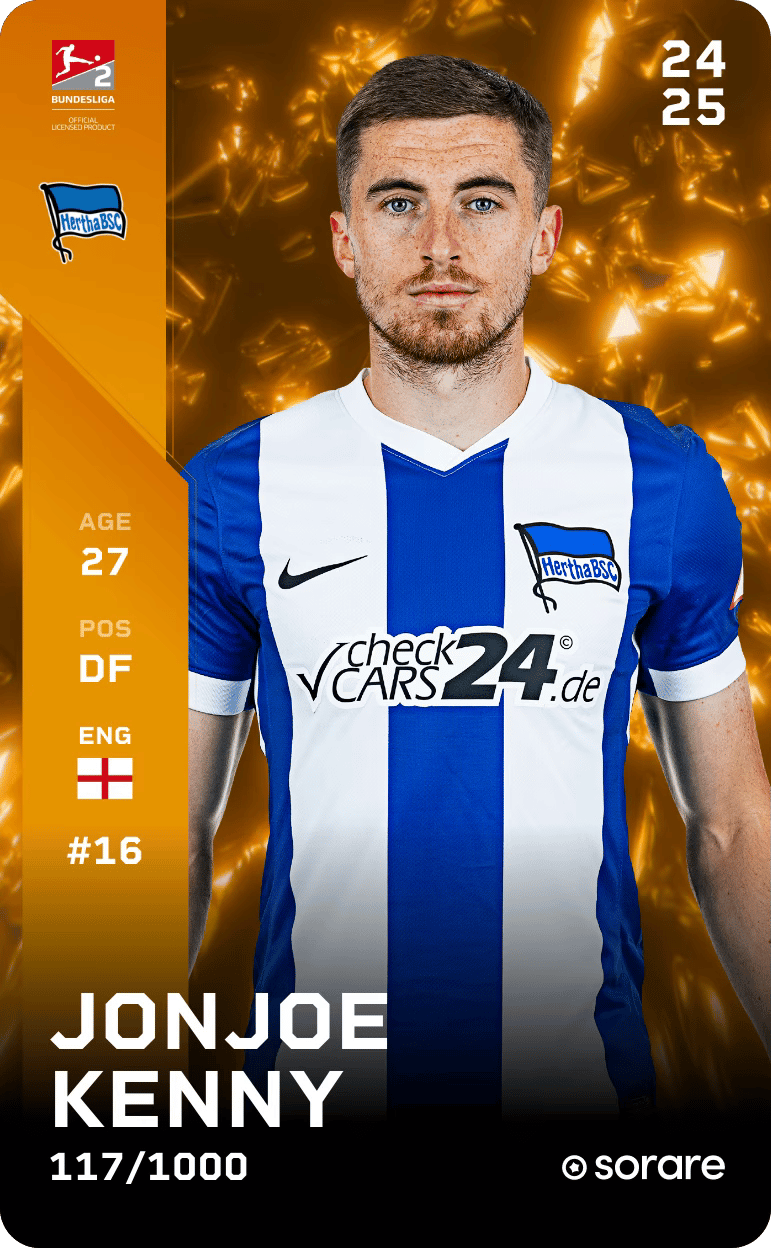 Jonjoe Kenny 2024-25 • Limited 117/1000
