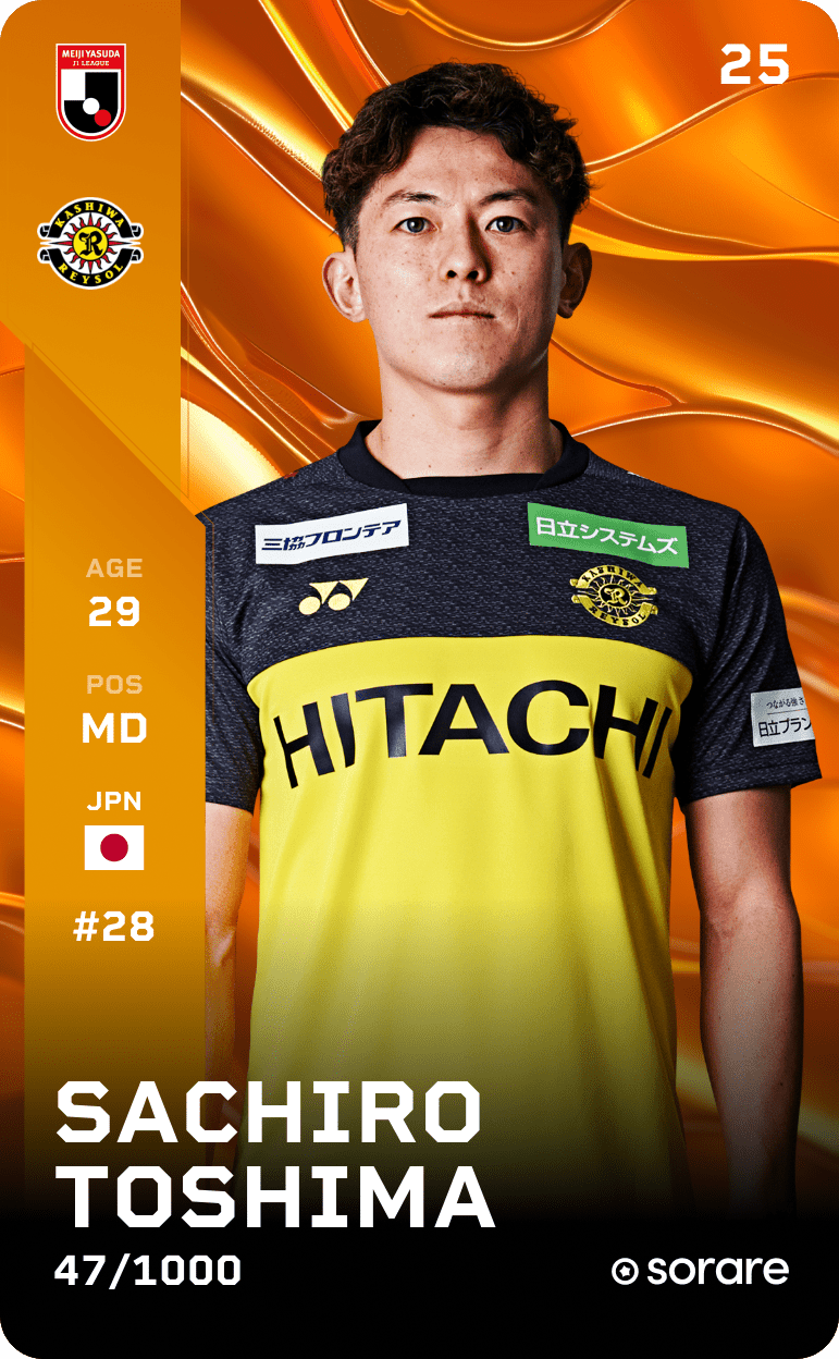 Sachiro Toshima 2025-26 • Limited 47/1000