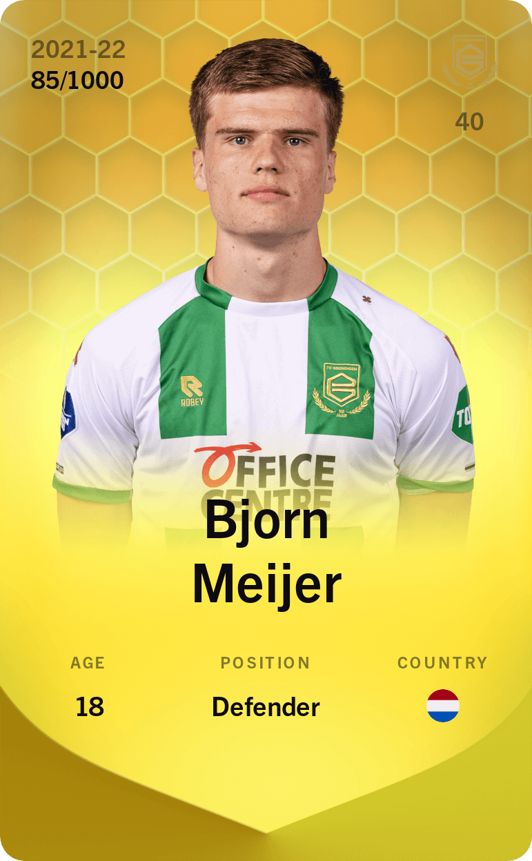 Bjorn Meijer 2021-22 • Limited 85/1000