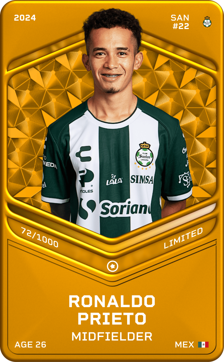 Ronaldo Prieto 2024-25 • Limited 72/1000