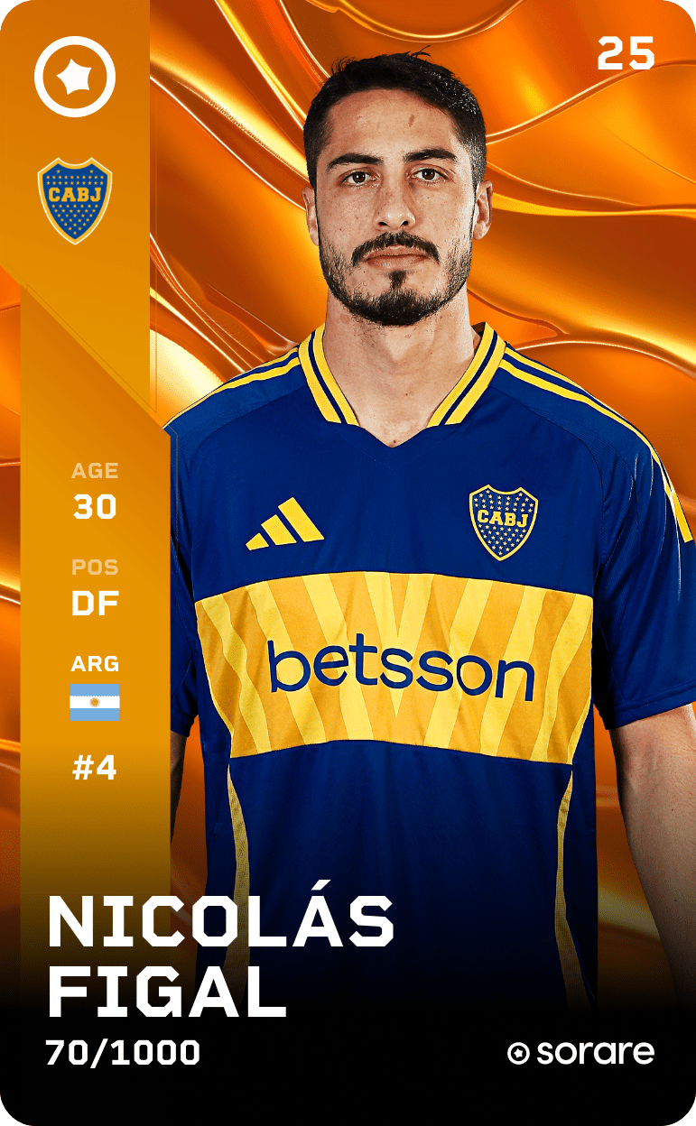 Nicolás Figal 2025-26 • Limited 70/1000