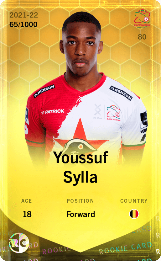 Youssuf Sylla 2021-22 • Limited 65/1000